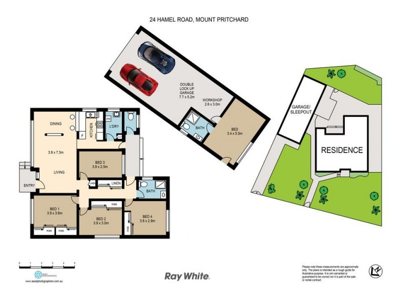 24 Hamel Road, Mount Pritchard NSW 2170 Floorplan