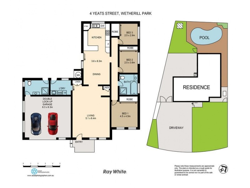 4 Yeats Street, Wetherill Park NSW 2164 Floorplan