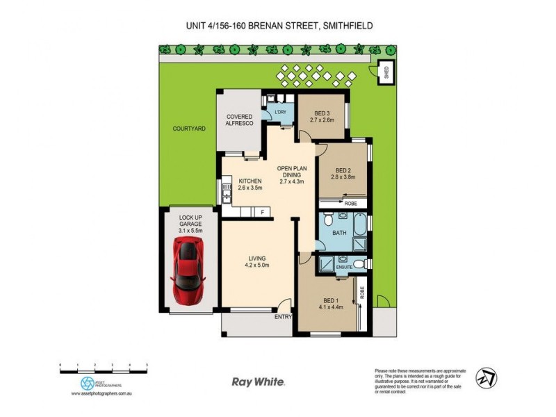 4/156-160 Brenan Street, Smithfield NSW 2164 Floorplan