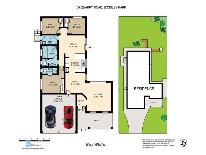 64 Quarry Road, Bossley Park NSW 2176 Floorplan