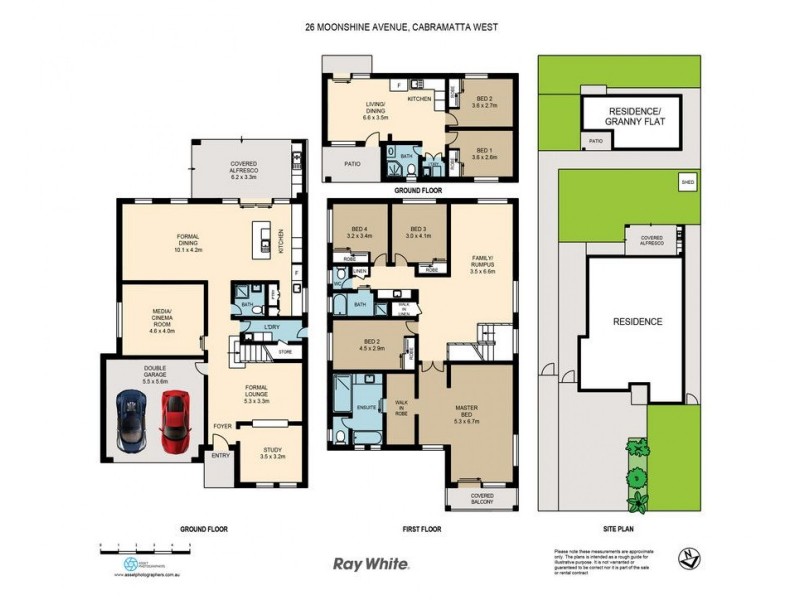 26 Moonshine Avenue, Cabramatta West NSW 2166 Floorplan