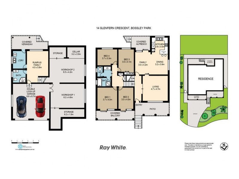 14 Glenfern Crescent, Bossley Park NSW 2176 Floorplan