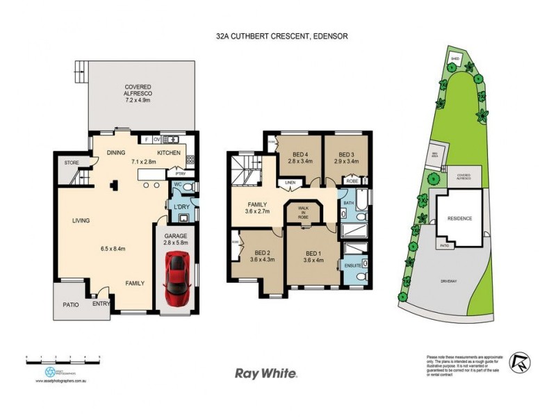 32a Cuthbert Crescent, Edensor Park NSW 2176 Floorplan
