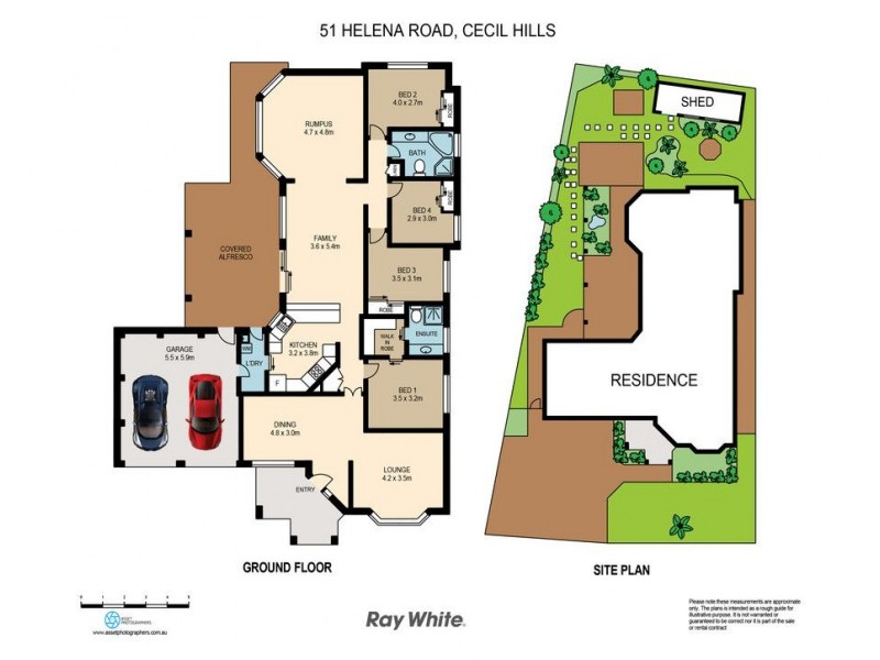 51 Helena Road, Cecil Hills NSW 2171 Floorplan
