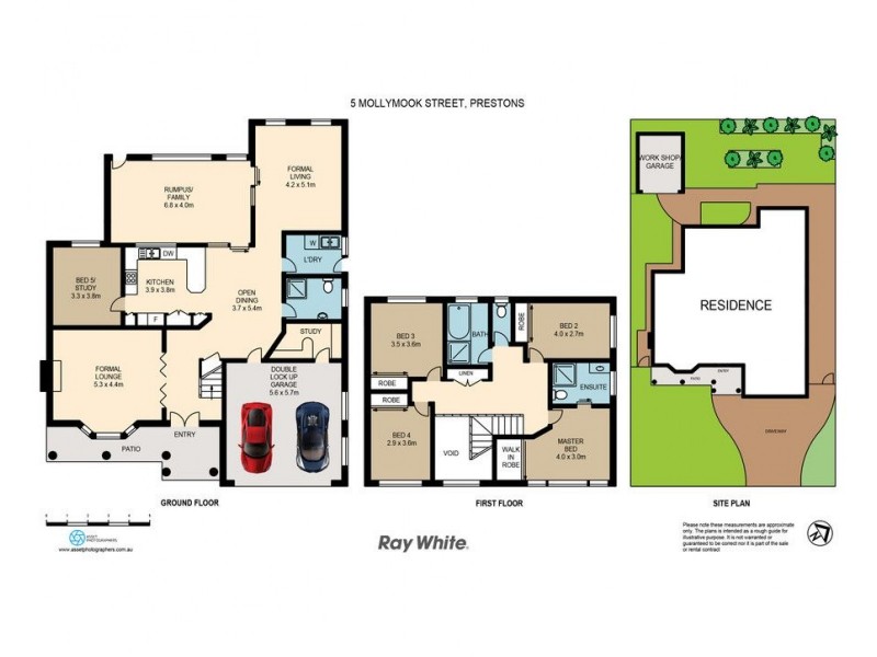 5 Mollymook Street, Prestons NSW 2170 Floorplan