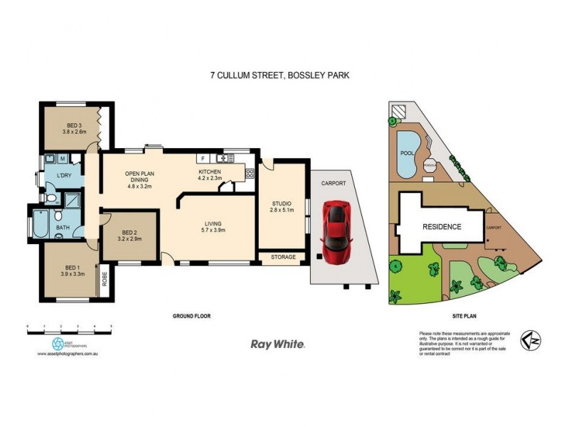 7 Cullum Street, Bossley Park NSW 2176 Floorplan
