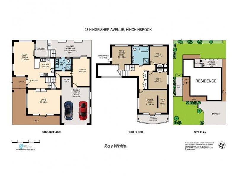 23 Kingfisher Avenue, Hinchinbrook NSW 2168 Floorplan