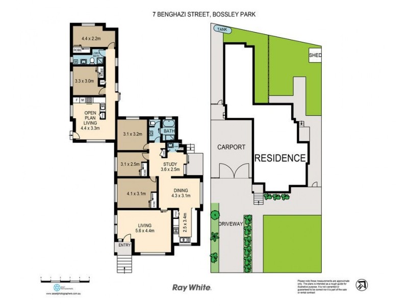 7 Benghazi Street, Bossley Park NSW 2176 Floorplan