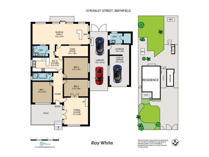 10 Rowley Street, Smithfield NSW 2164 Floorplan