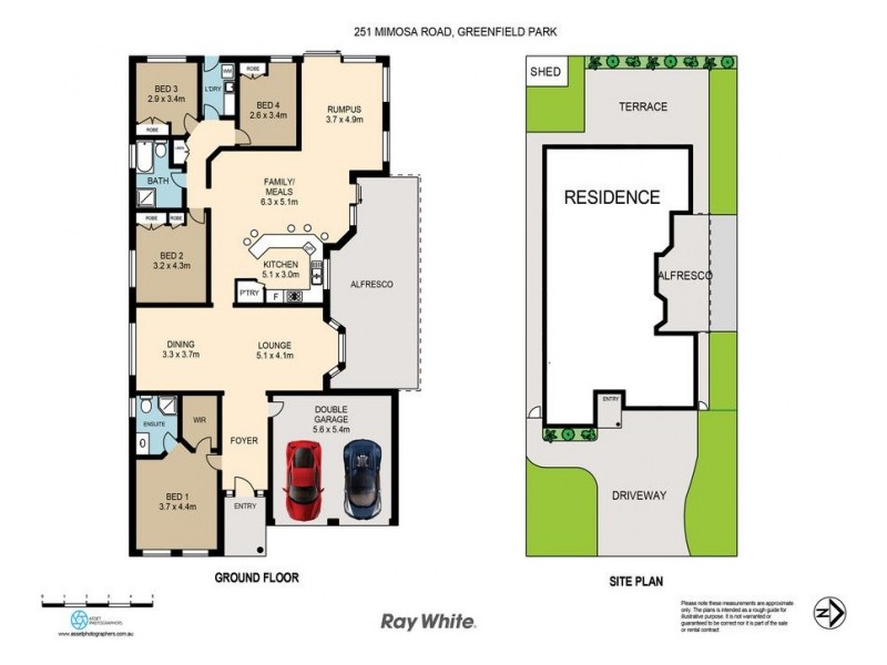 251 Mimosa Road, Greenfield Park NSW 2176 Floorplan