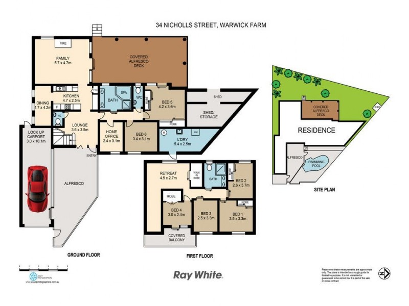 34 Nicholls Street, Warwick Farm NSW 2170 Floorplan