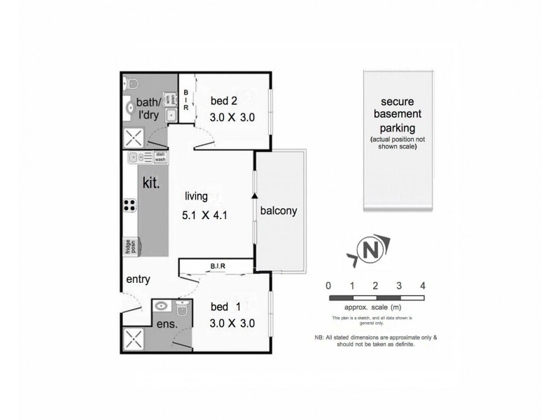 105/10 Alfrick Road, Croydon VIC 3136 Floorplan