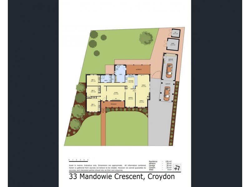 33 Mandowie Crescent, Croydon VIC 3136 Floorplan