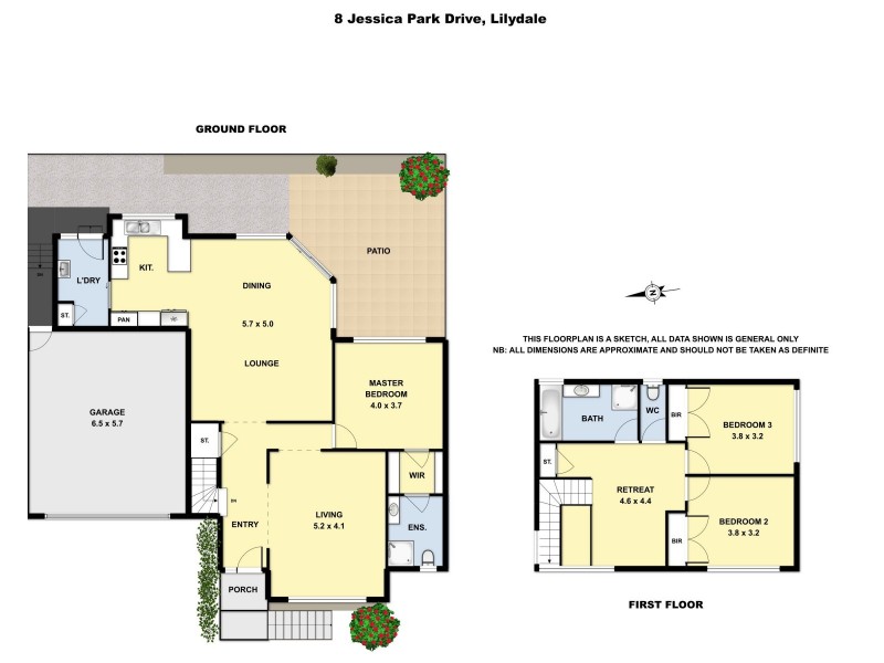 8 Jessica Park Drive, Lilydale VIC 3140 Floorplan