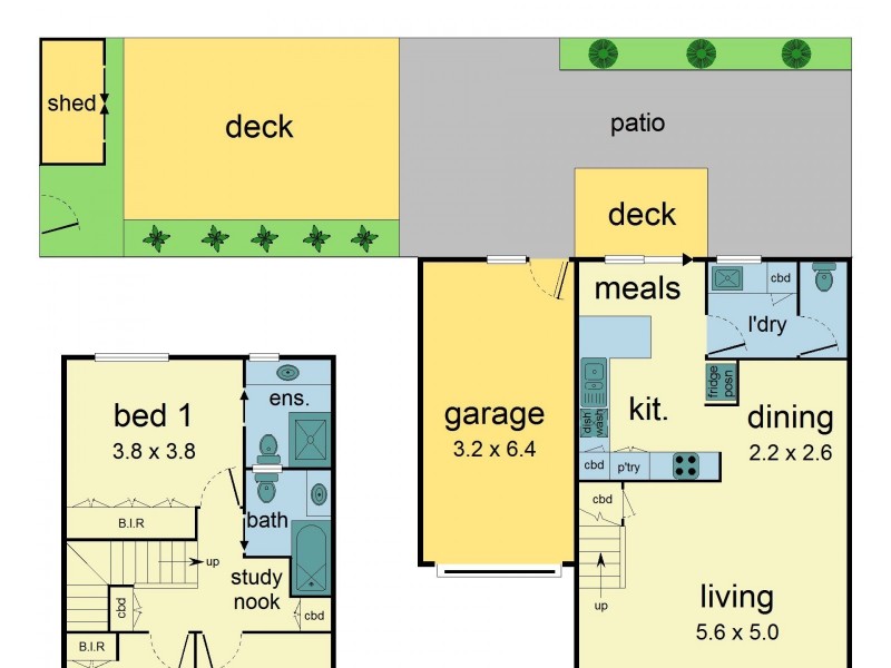 U25/77-79 BAYSWATER Road, Croydon VIC 3136 Floorplan