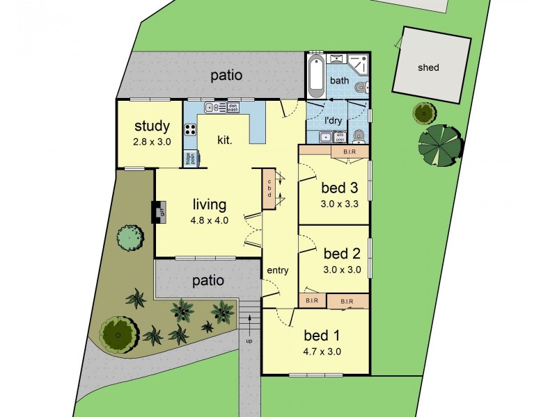 40 Taronga Crescent, Croydon VIC 3136 Floorplan