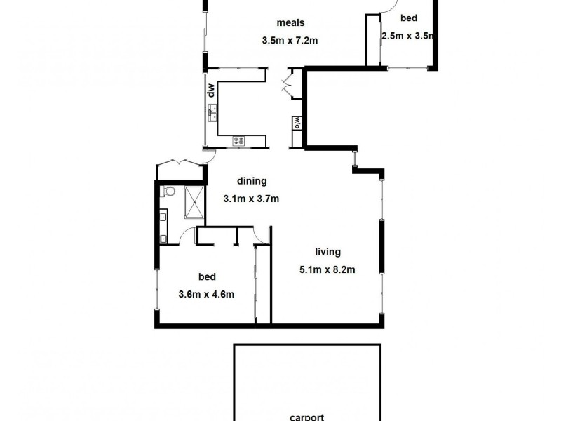 874 Mt Dandenong Road, Montrose VIC 3765 Floorplan
