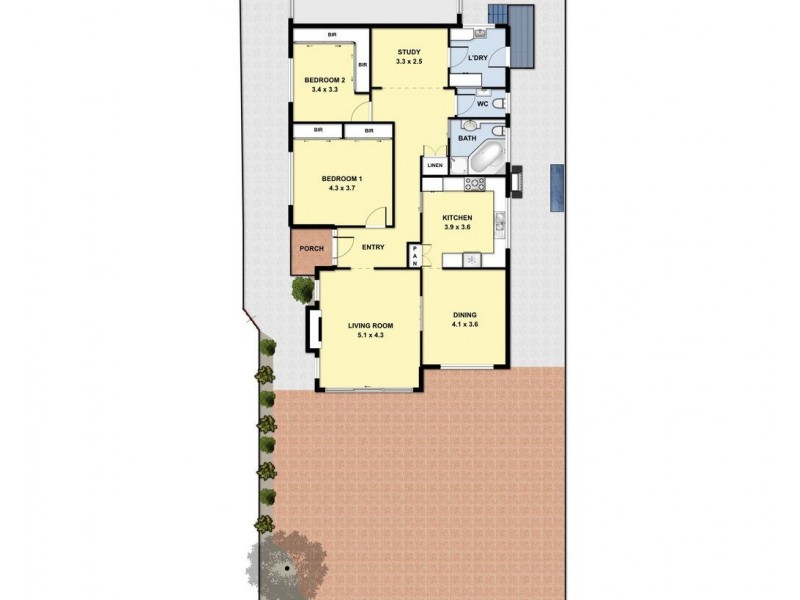 21 Emma Road, Croydon VIC 3136 Floorplan