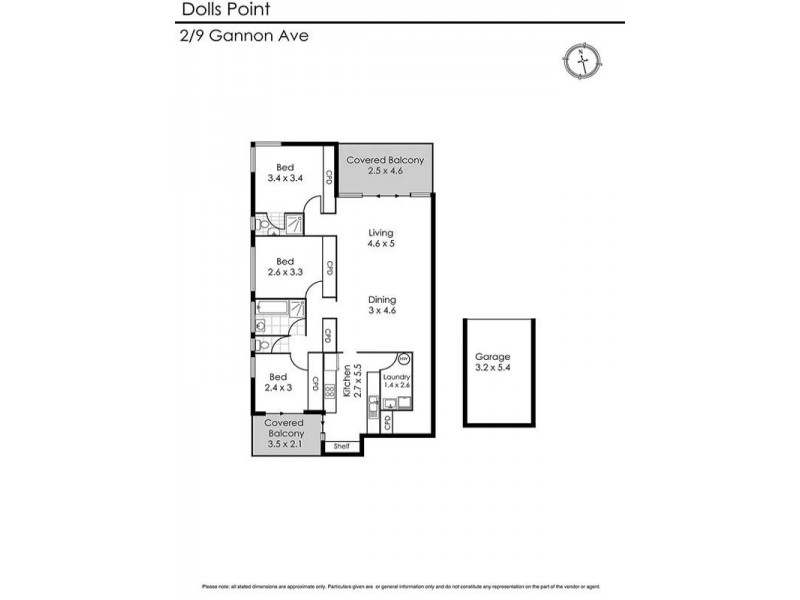 2/9 Gannon Avenue, Dolls Point NSW 2219