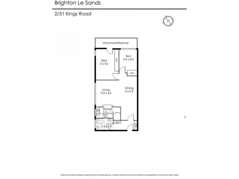 2/51 Kings Road, Brighton-le-sands NSW 2216