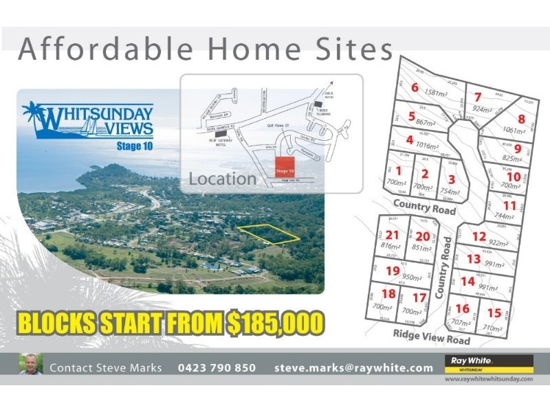 Lots 1-21 Country Road, Cannonvale QLD 4802