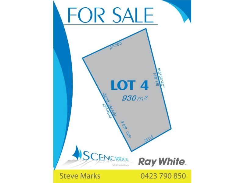 Lot 4 Scenic Ridge Drive, Cannonvale QLD 4802