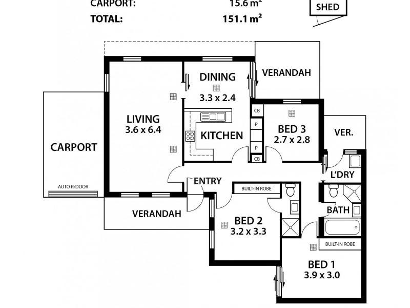 6/62 Maesbury Street, Kensington SA 5068 Floorplan