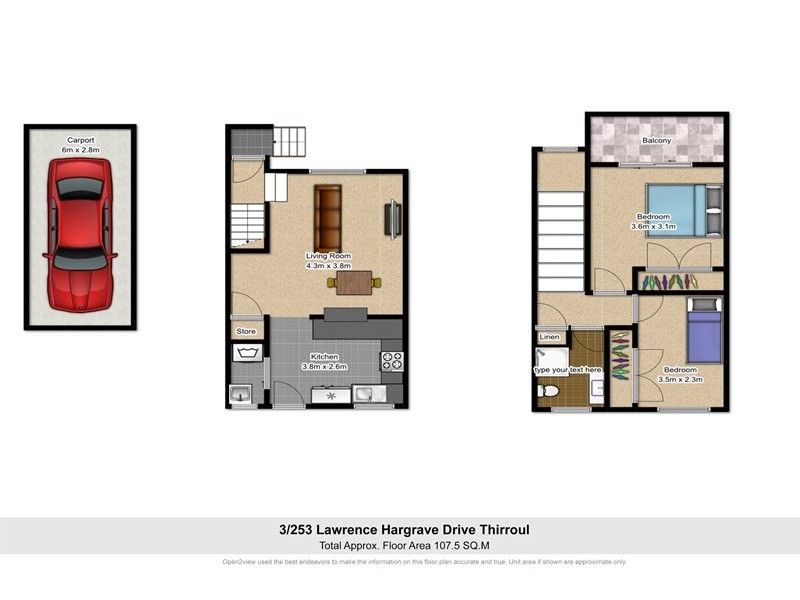 3/253 Lawrence Hargrave Drive, Thirroul NSW 2515