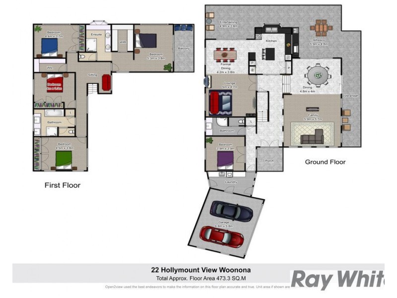 22 Hollymount View, Woonona NSW 2517 Floorplan