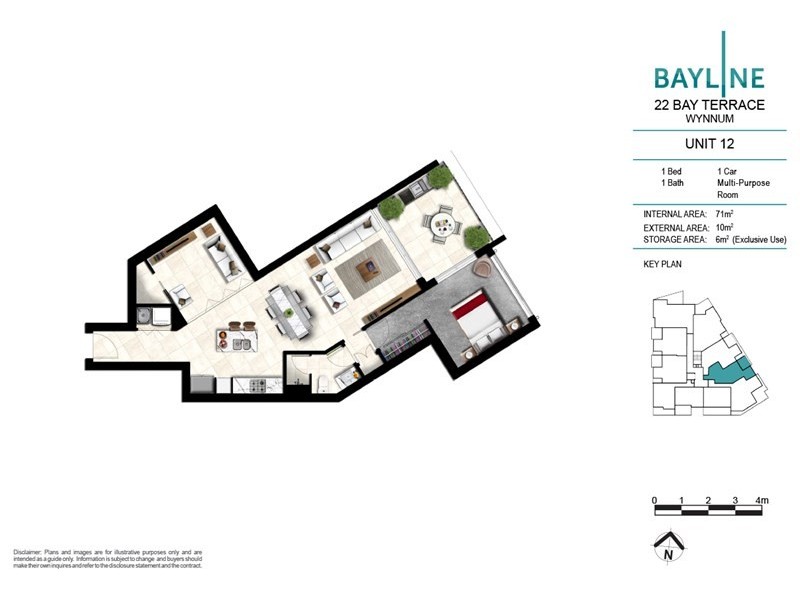 12/22 Bay Terrace, Wynnum QLD 4178