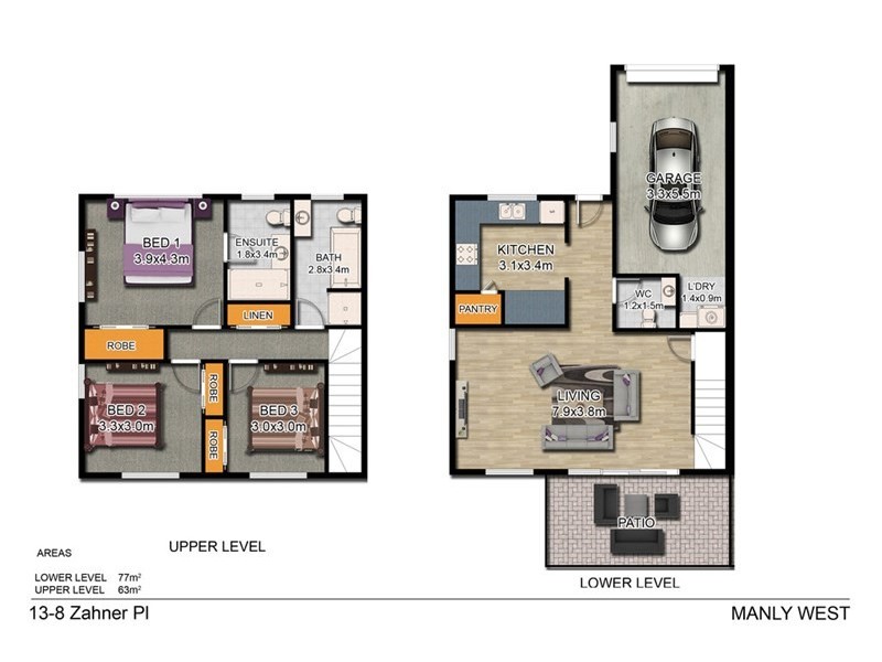 13/8 Zahner Place, Manly West QLD 4179