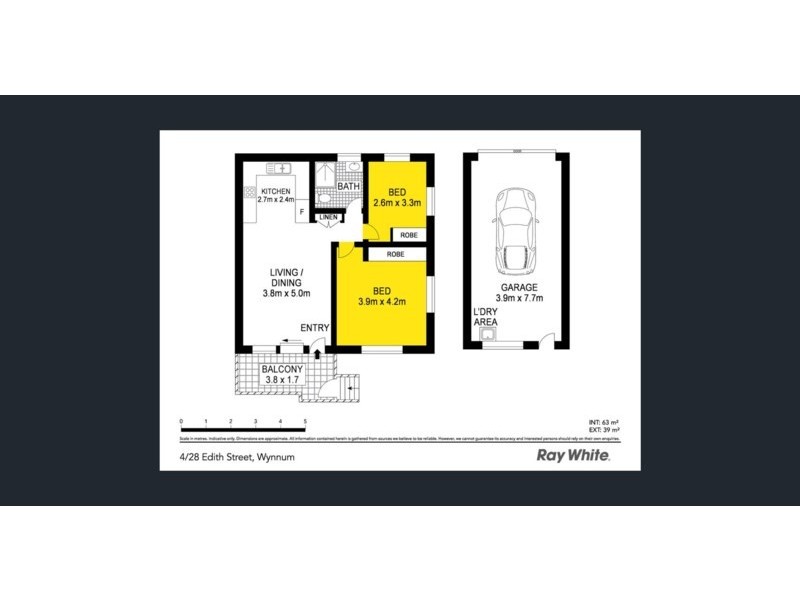 2/28 Edith Street, Wynnum QLD 4178