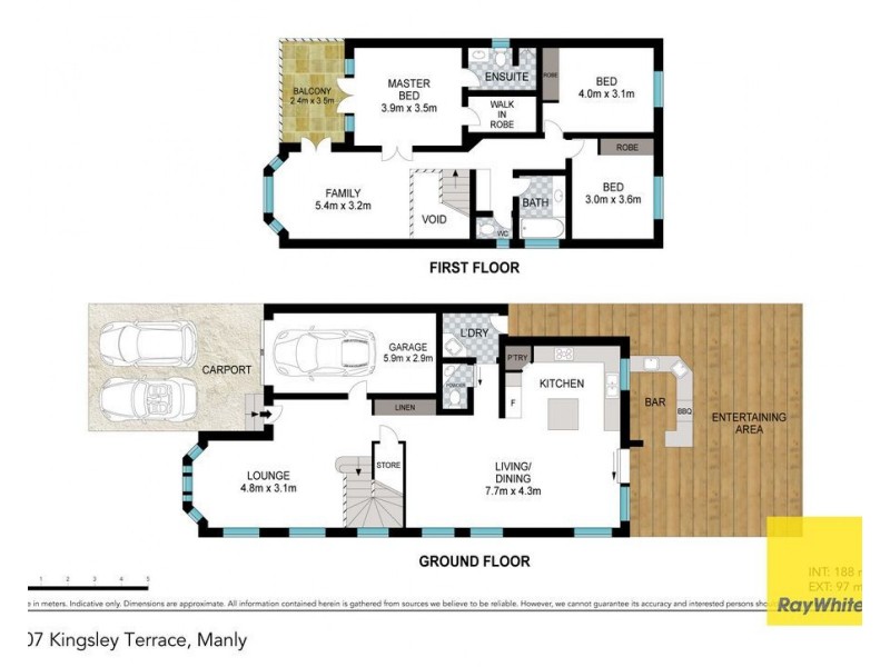 107 Kingsley Terrace, Manly QLD 4179 Floorplan