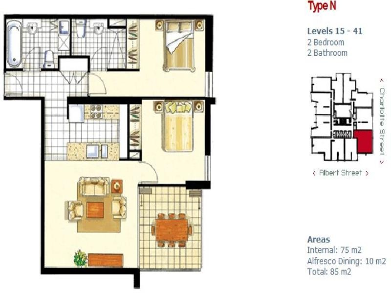 2201/108 Albert Street, Brisbane QLD 4000