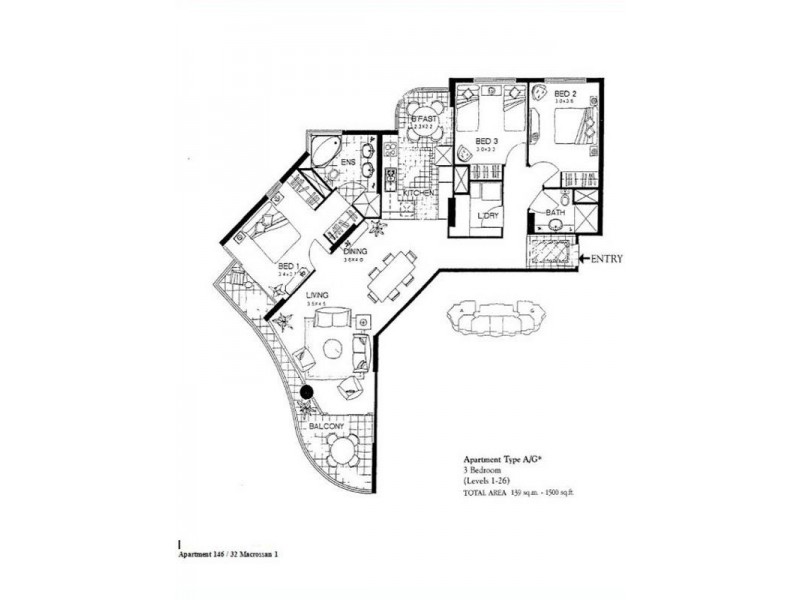 146/32 Macrossan Street, Brisbane QLD 4000