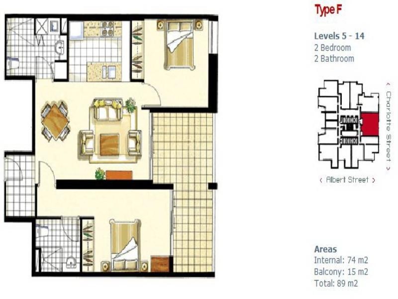 1102/108 Albert Street, Brisbane QLD 4000