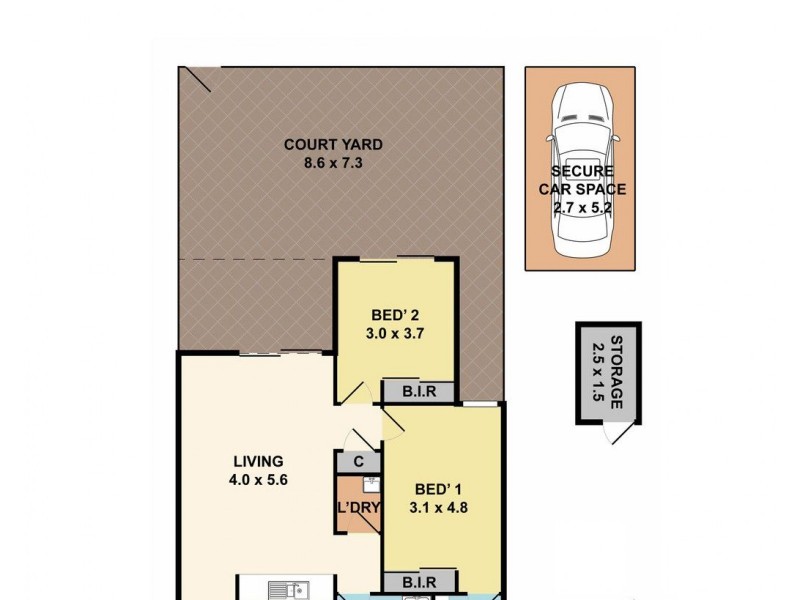 36/118 Adderton Road, Carlingford NSW 2118 Floorplan