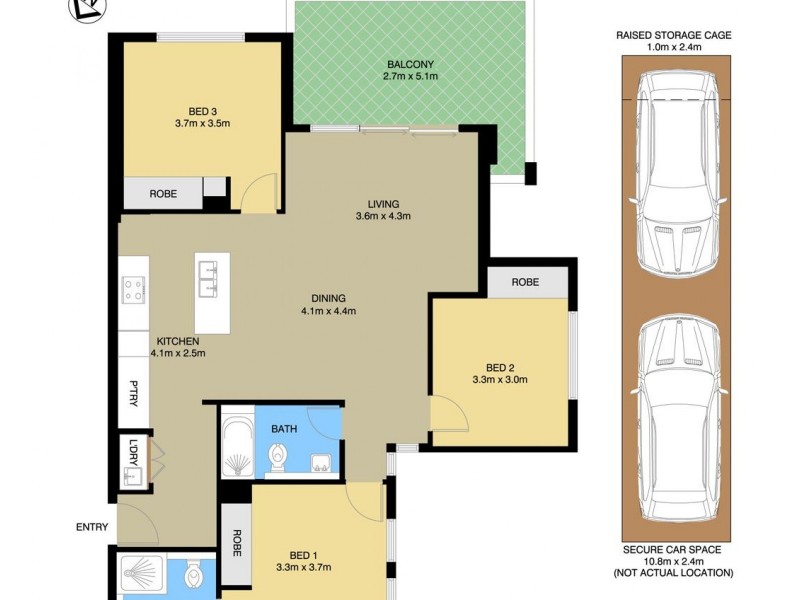 17/12-14 Carlingford Road, Epping NSW 2121 Floorplan