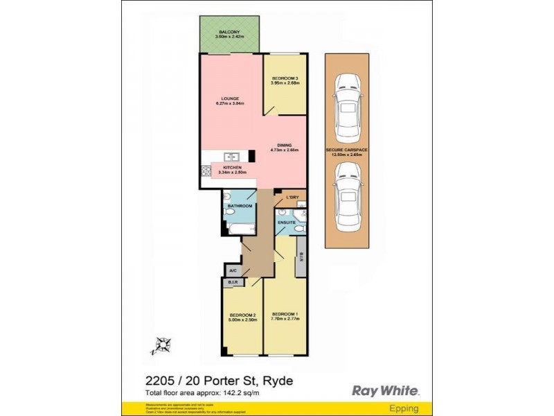 2205/20 Porter Street, Ryde NSW 2112