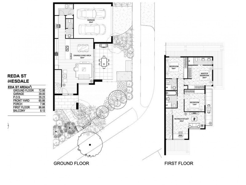 3/20-22 Arthur Street, Hughesdale VIC 3166 Floorplan