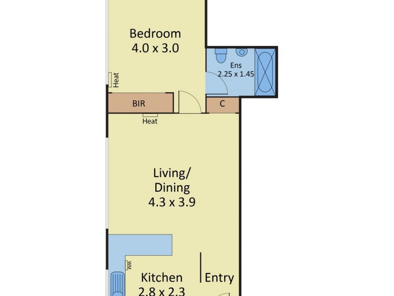 10/24 Alma Road, St Kilda VIC 3182 Floorplan