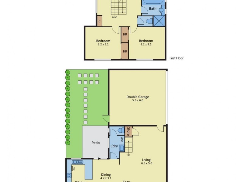 1/759 North Road, Murrumbeena VIC 3163 Floorplan