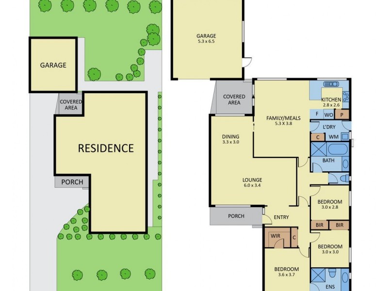 44 Davanzo Avenue, Clarinda VIC 3169 Floorplan