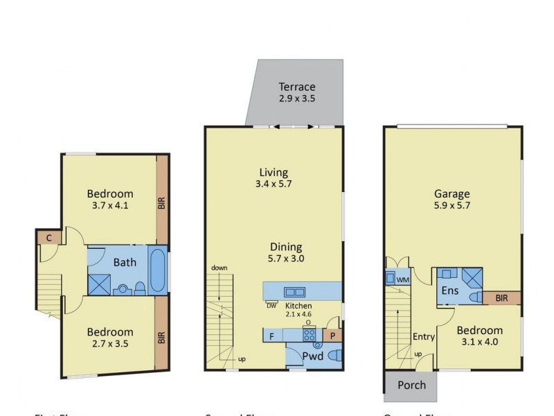 9 Ibis Place, Thornbury VIC 3071 Floorplan