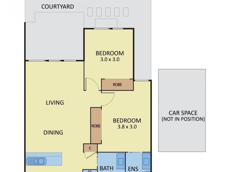 5/93 Truganini Road, Carnegie VIC 3163 Floorplan
