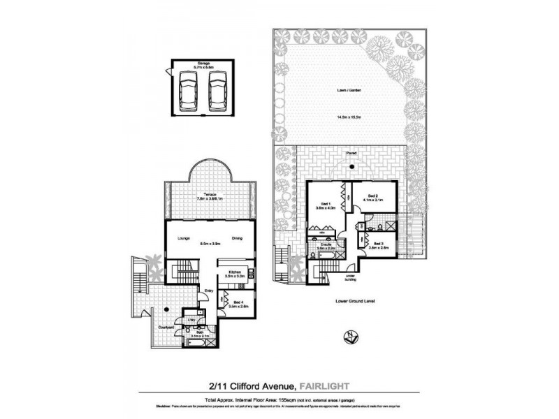 2/11 Clifford Avenue, Fairlight NSW 2094