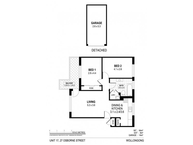 17/27 Osborne Street, Wollongong NSW 2500