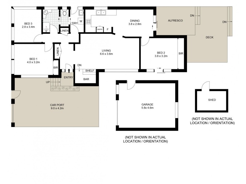 7 Gordon Avenue, Oak Flats NSW 2529 Floorplan