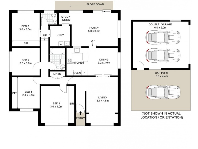 34 Exmouth Road, Kanahooka NSW 2530 Floorplan