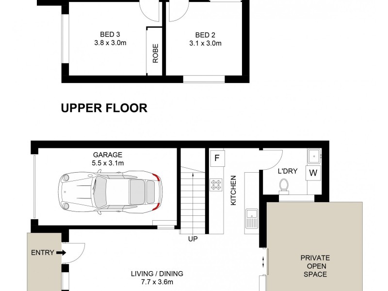 2/91 Terry Street, Albion Park NSW 2527 Floorplan